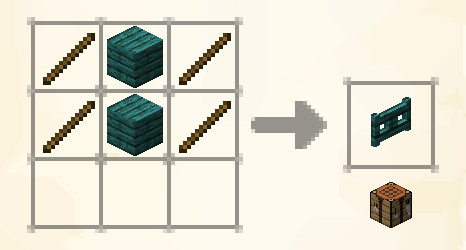 warped fence gate recipe preview
